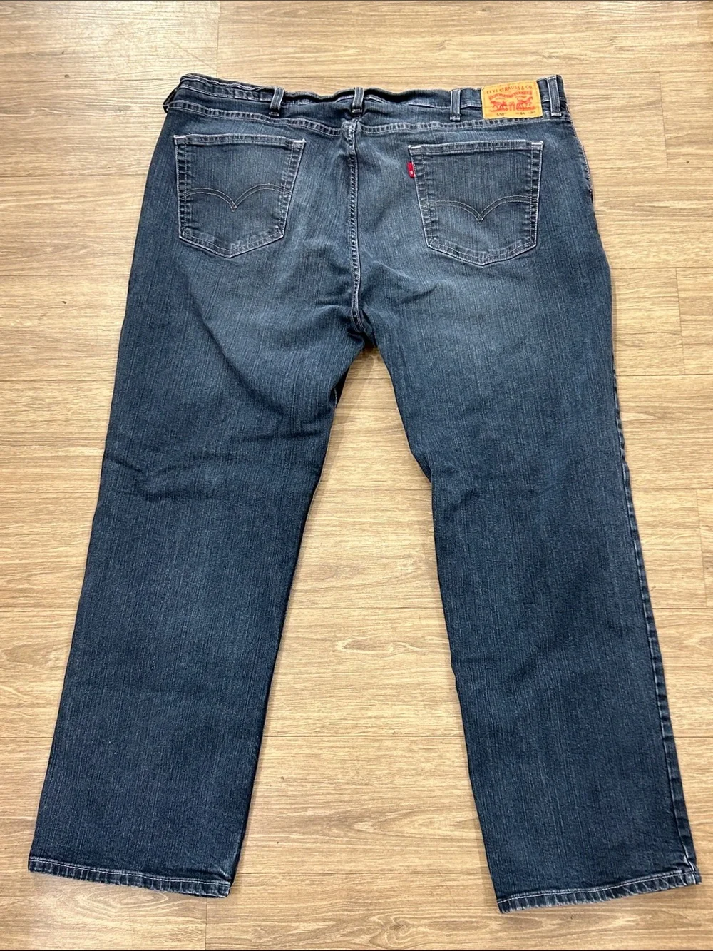 Levi's Men's 559 Relaxed Straight Jeans in Dark Blue Denim 44 X30
